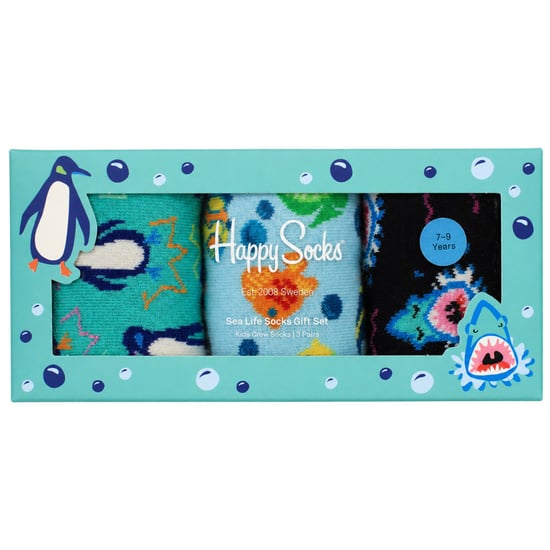 Happy Socks 3-Pack Multicolour Fish Penguin & Shark - Image 4