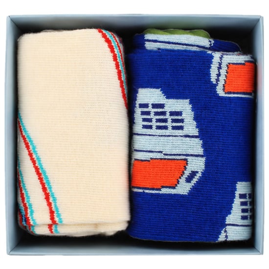 Happy Socks 2-Pack Multicolour TV Dinner Gift Set - Image 5