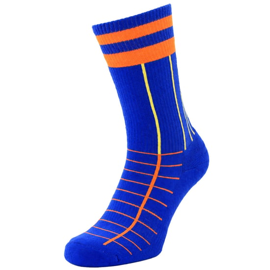 Happy Socks 1-Pack Blue Grid Stripe - Image 1