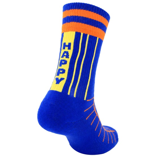 Happy Socks 1-Pack Blue Grid Stripe - Image 2