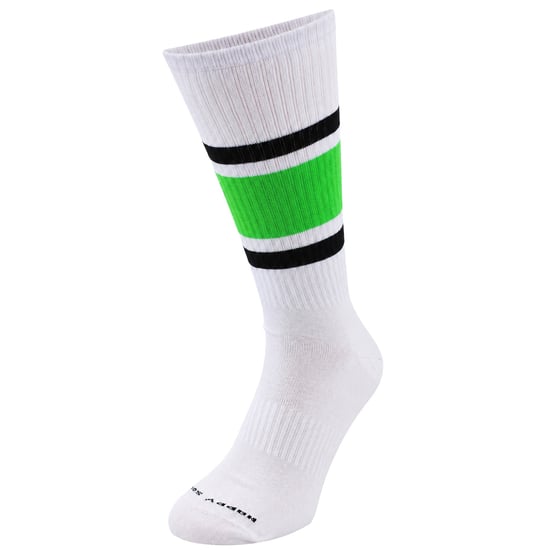 Happy Socks 1-Pack White Simple Stripe - Image 1