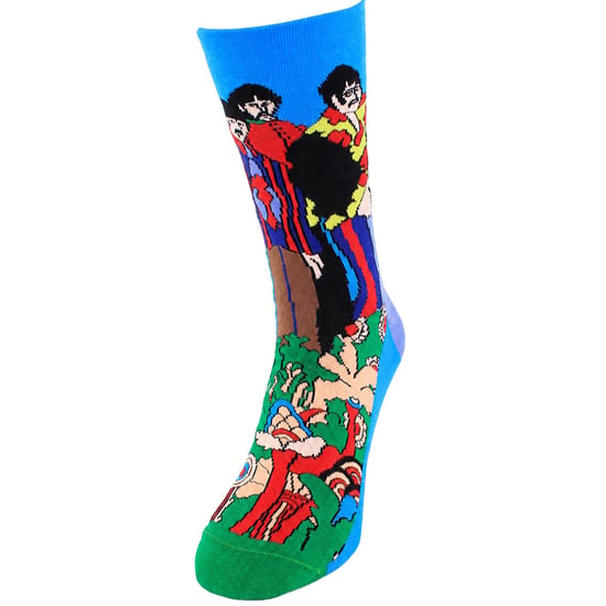 Happy Socks 1-Pack Blue Beatles Pepperland - Image 1