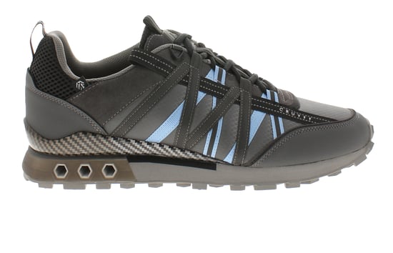 CRUYFF Mens Trainers Fearia Hex-Tech Montserrat Lace Up grey blue - Image 2