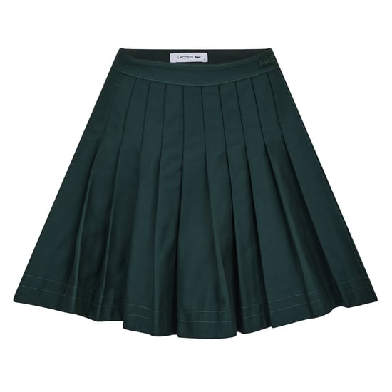 Lacoste Dames Jupe Mini Rok met Geborduurd Logo (Groen) - Image 1
