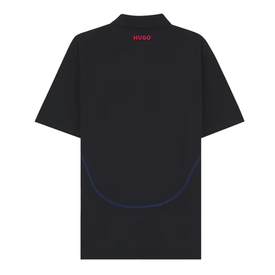 Hugo Mens Visa Cash App Racing Bulls F1 Polo Shirt (Zwart) - Image 2