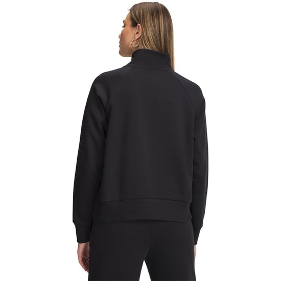 Under Armour Dam Rival Halvdraget Sweatshirt (Svart) - Image 5