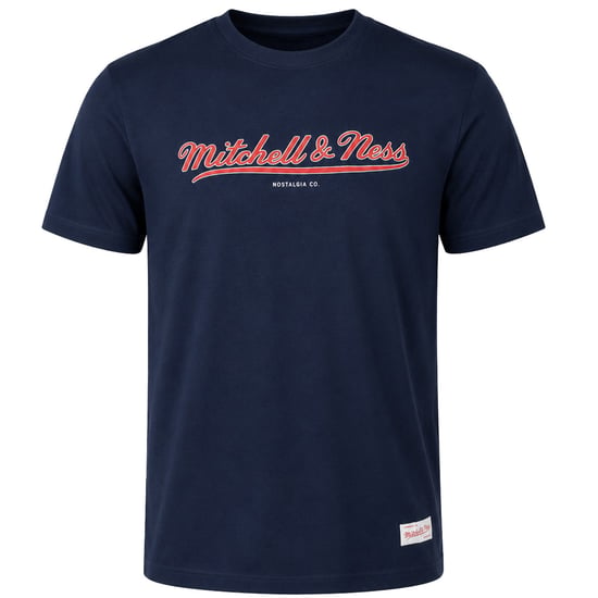 Mitchell & Ness Classic Mens Navy T-Shirt - Image 1