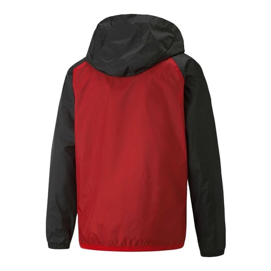 Puma Herr TeamLIGA Färgglad Block Anorak (Röd/ Svart) - Image 2