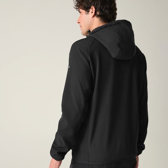 Regatta Adults Coat Soft Shell Ossek Zip black - Image 5