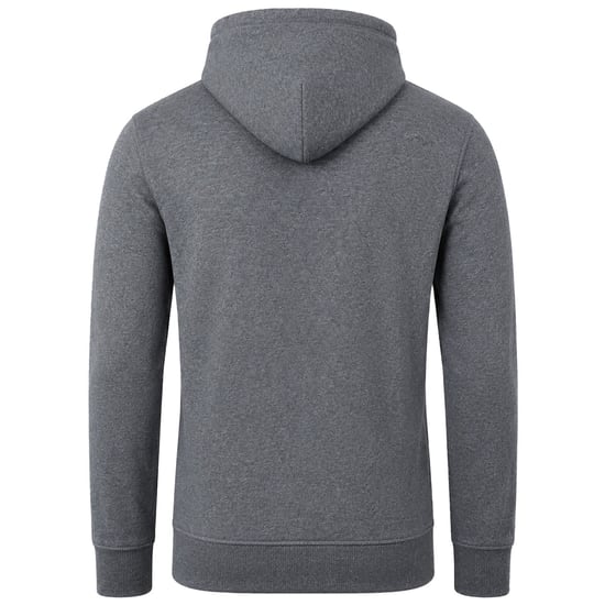 Mitchell & Ness Classic Fleece Mens Grey Hoodie - Image 2
