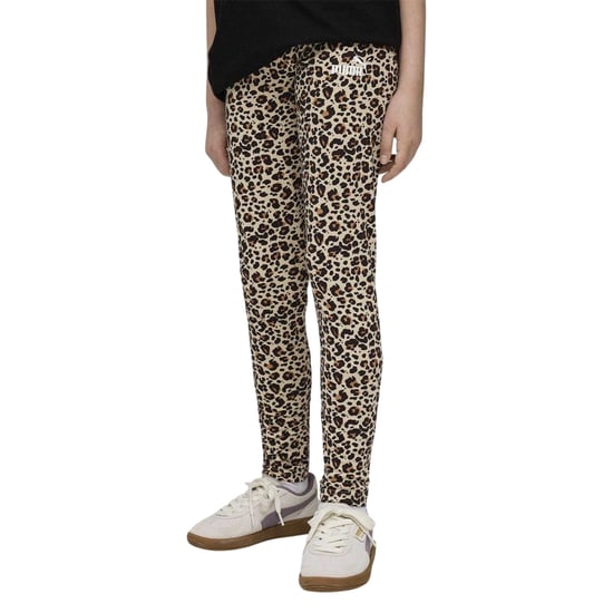 Puma Meisjes Legging met Luipaardprint (Amandel) - Image 3