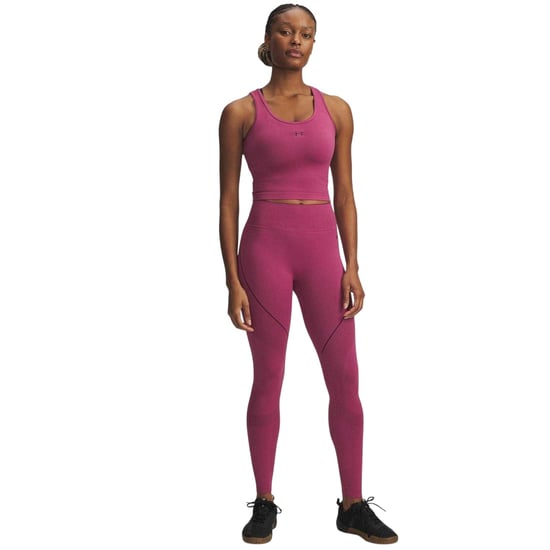 Under Armour Vanish sömlösa kompressionsleggings för kvinnor (Rosa) - Image 4