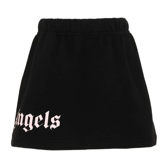 Palm Angels Flickor Klassisk Oversized Logotyp Mini Kjol (Svart) - Image 2