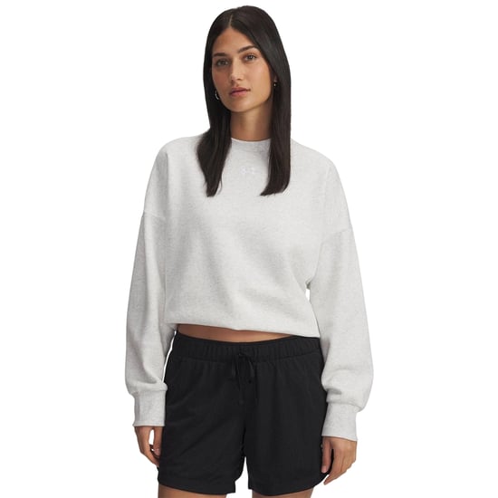 Under Armour Dames Rival Fleece Sweatshirt (Frost Gray) - Image 3
