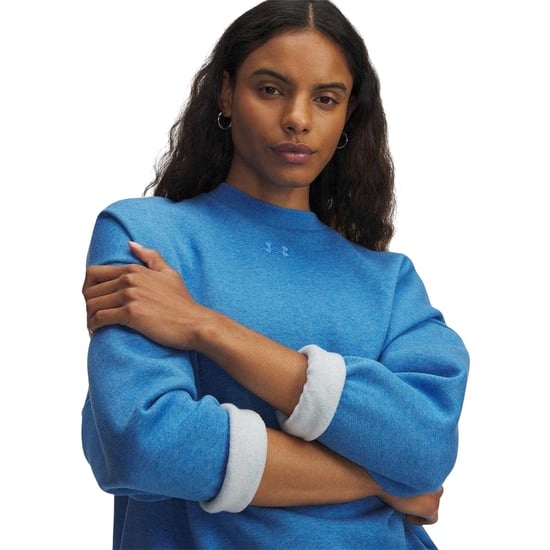 Under Armour Dames Rival Fleece Sweater (Blauw) - Image 3