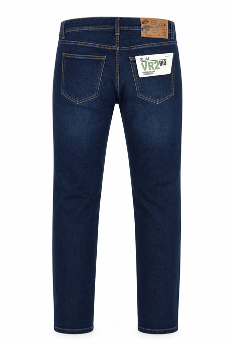 VR2 Denim Mens Slim Fit Denim Jeans Casual Pants - Image 2