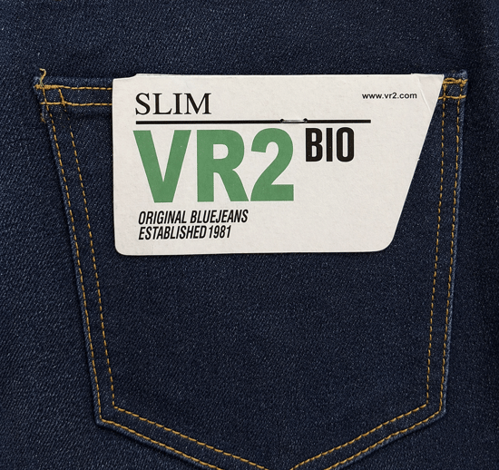 VR2 Denim Mens Slim Fit Denim Jeans Casual Pants - Image 5