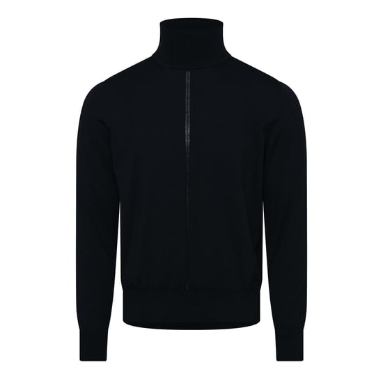 Boss Dam Turtle Neck Regular Tröja (Mörkblå) - Image 1