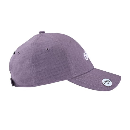 Callaway Broderad Logotyp Magnetisk Bollmarkör Golfkeps (Lavendel Lila) - Image 3
