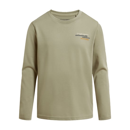 Craghoppers Kinder/Kids Cruz Nosilife T-shirt met lange mouwen (Bayleaf) - Image 1