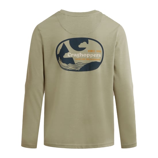 Craghoppers Kinder/Kids Cruz Nosilife T-shirt met lange mouwen (Bayleaf) - Image 2