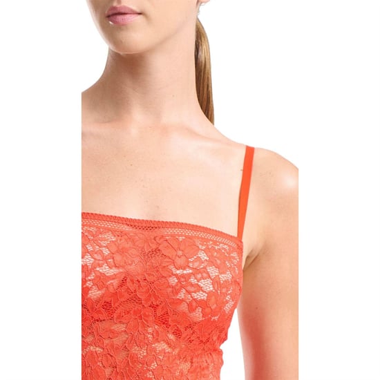 Wolford Dam Blommig Bodysuit (Röd) - Image 3