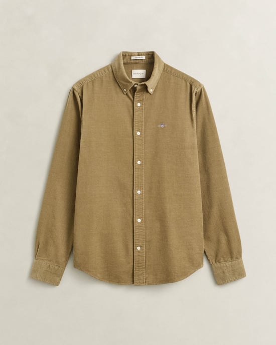 Regular Fit Long Sleeve Logo Detail Shirt - Image 2
