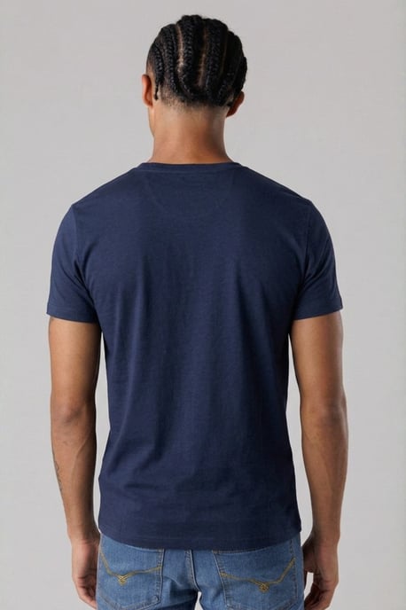 Multi 3 Pack Regular Fit Cotton Pocket Tees - Image 5