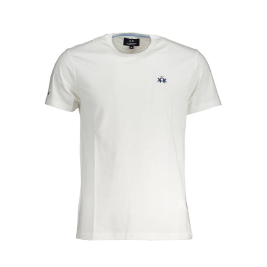 La Martina Bianco Bomull Herr T-shirt - Image 1
