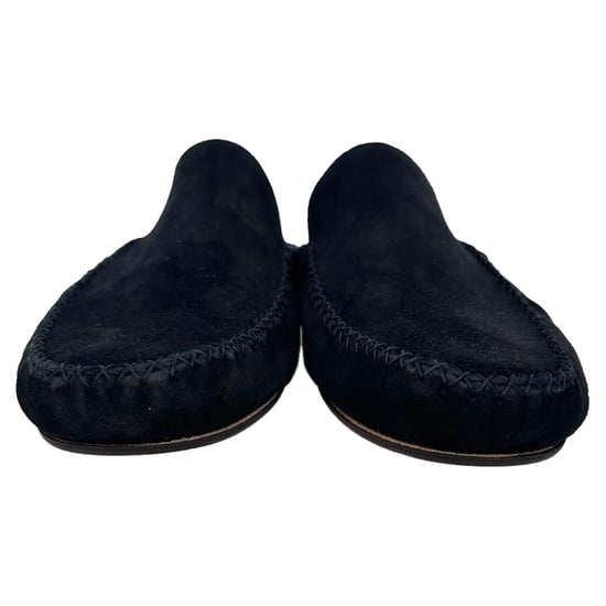 Manolo Blahnik Crawford slippers in zwart suède - Image 2