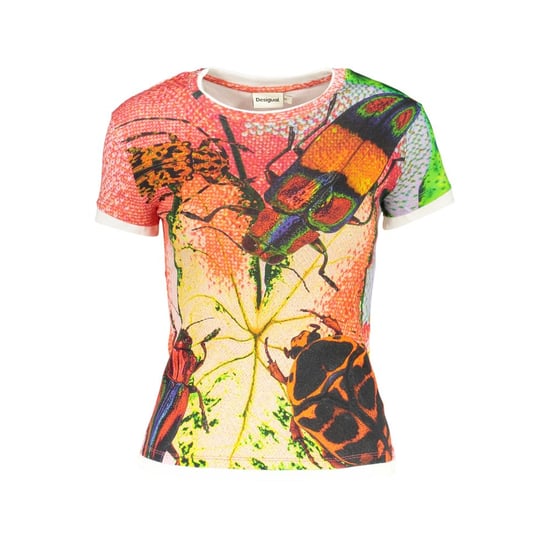Desigual Rosso Katoenen Dames T-shirt - Image 1