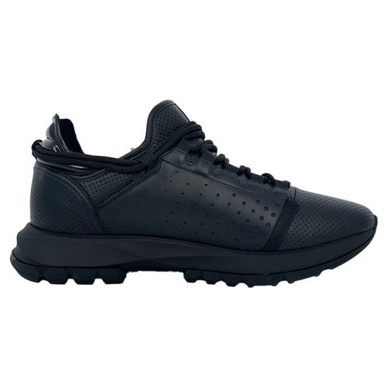 Givenchy Spectre geperforeerde sneakers in zwart leer - Image 1