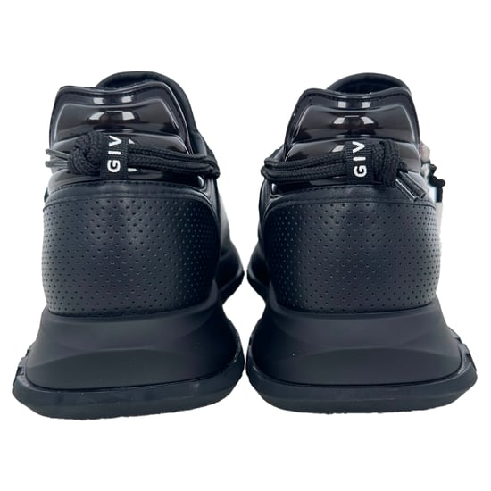 Givenchy Spectre geperforeerde sneakers in zwart leer - Image 6