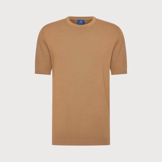 Blue Industry Luxe knitted t-shirt | - Image 2