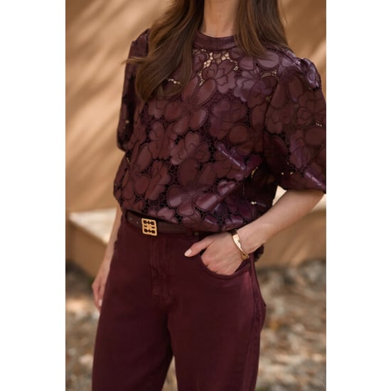 Nukus Nkf01066 333 nicole top flower pu cherry - Image 1
