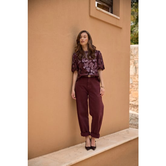 Nukus Nkf01066 333 nicole top flower pu cherry - Image 2