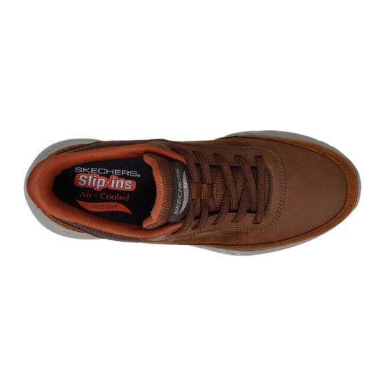 Skechers 210981 cdb-dark brown leather-synthetic - Image 4