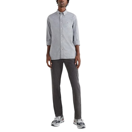TOMMY HILFIGER Mens Shirts Regular Fit Oxford Long Sleeve Casual Cotton Formal - Image 3