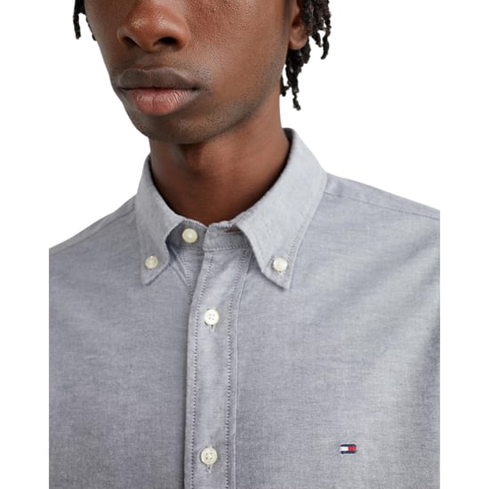 TOMMY HILFIGER Mens Shirts Regular Fit Oxford Long Sleeve Casual Cotton Formal - Image 4