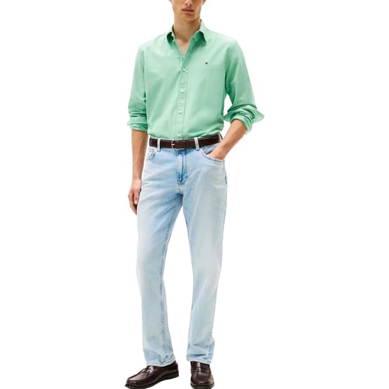 TOMMY HILFIGER Mens Shirts Regular Fit Oxford Long Sleeve Casual Cotton Formal - Image 3