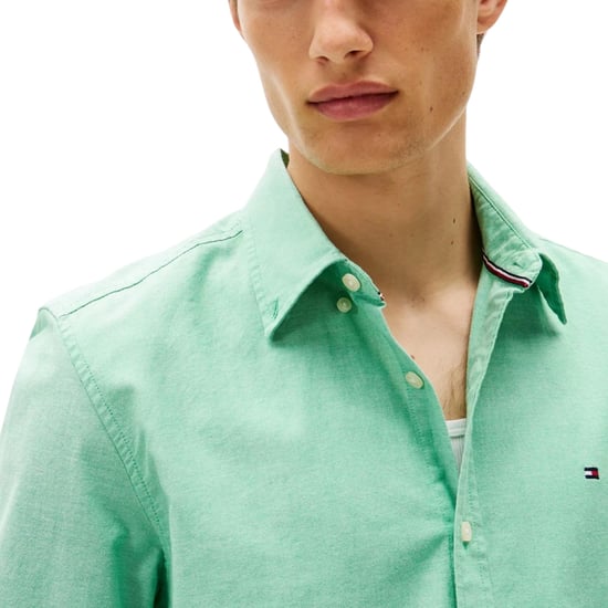TOMMY HILFIGER Mens Shirts Regular Fit Oxford Long Sleeve Casual Cotton Formal - Image 4