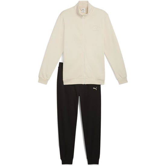 Men's Puma Colorblock Tracksuit in Alpine Snow - Image 1