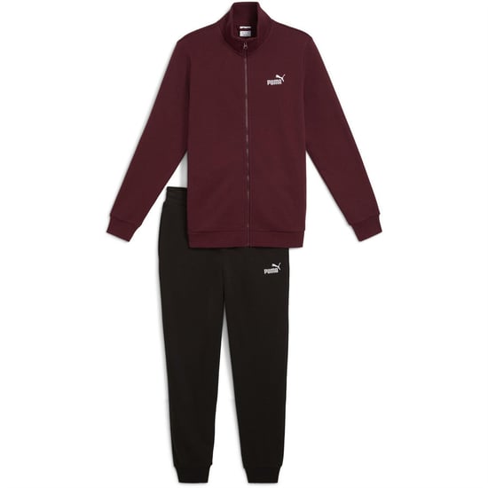 Men's Puma Piping Tracksuit in Ruby Shimmer - Image 1