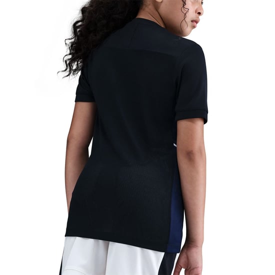 Boys Nike Top Juniors in Black/Obsidia - Image 2