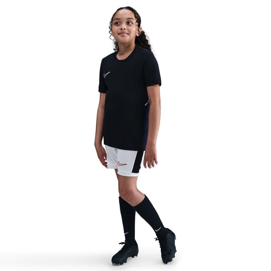 Boys Nike Top Juniors in Black/Obsidia - Image 3