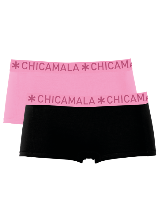 Chicamala Girls' Boxer Shorts - 2-Pack - Girls' Underwear - Image 1
