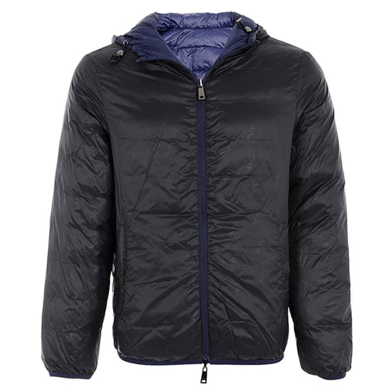 Armani Jeans Marinblå Vändbar Jacka - Image 3