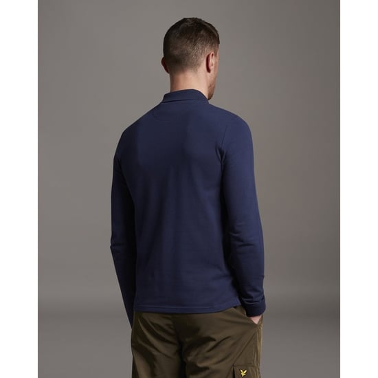 Lyle & Scott polo navy - Image 3