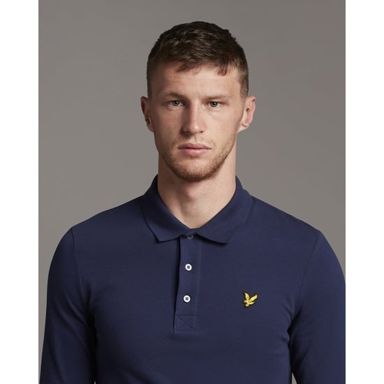 Lyle & Scott polo navy - Image 4