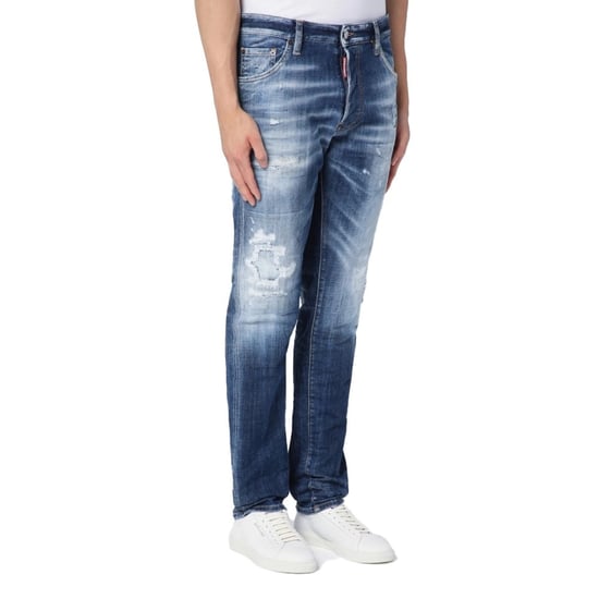 Men's DSquared2 Cool Guy Skinny-Fit Jeans in Blue - Image 6